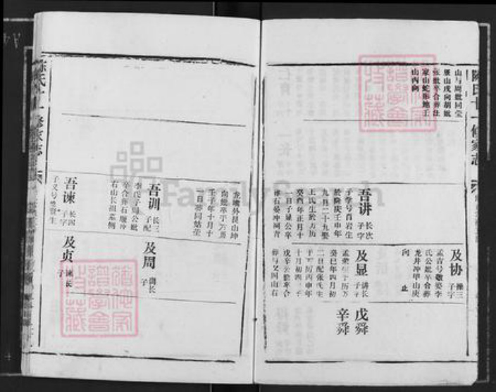 湖北省黄冈市蕲春县大同镇陈氏族谱-陈氏十一修家志.pdf电子版插图2 湖北省黄冈市蕲春县大同镇陈氏族谱-陈氏十一修家志.pdf电子版插图2