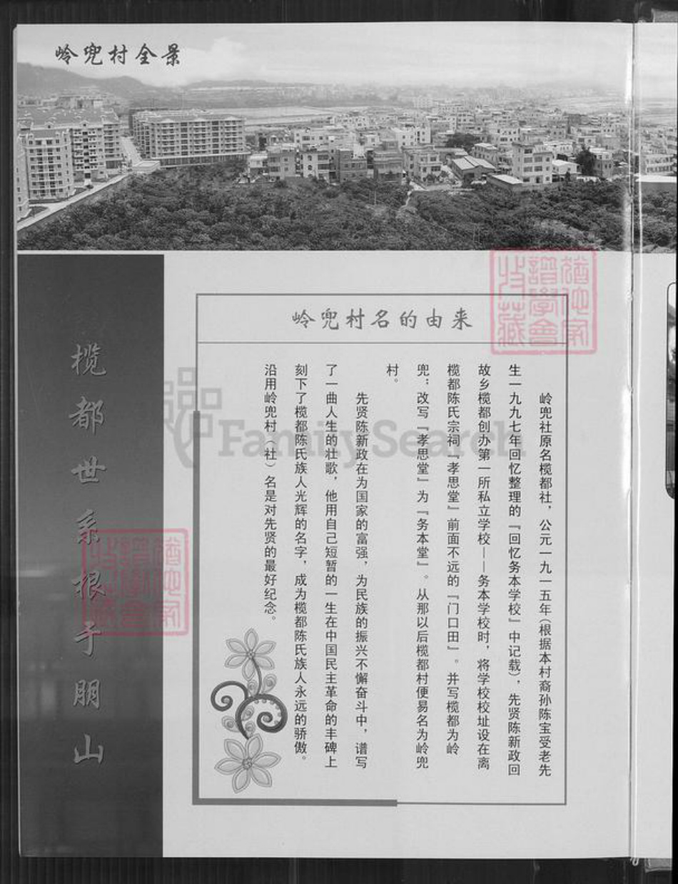 福建省厦门市思明区陈氏务本堂族谱-岭兜榄都陈氏族谱.pdf电子版插图5