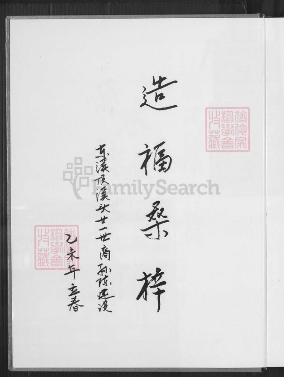 福建省厦门市同安区陈氏颍川堂族谱-同安东溪顶溪头浯榕榕溪陈氏族谱.pdf电子版插图4