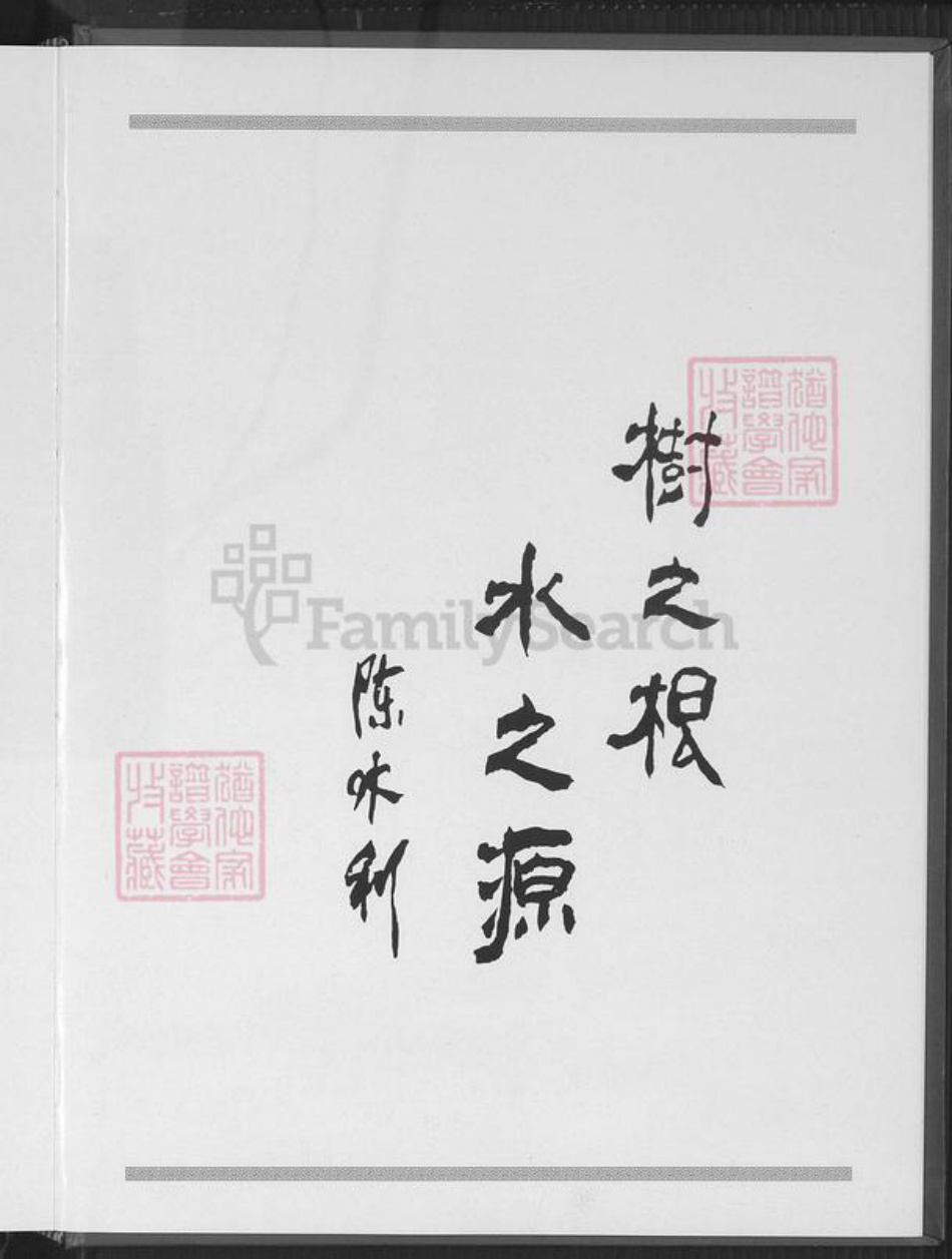 福建省厦门市翔安区马巷镇陈氏追远堂族谱-南陈侯亭族谱.pdf电子版插图2
