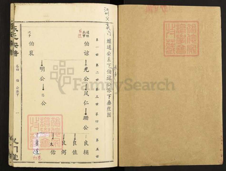湖北省仙桃市陈氏义门堂族谱-陈氏宗谱.pdf电子版插图1