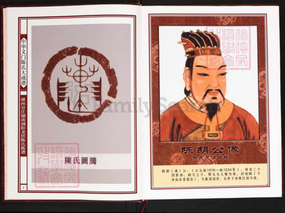 湖南省长沙市浏阳市龙伏镇陈氏义门堂族谱-中华义门陈氏大成谱.潭州官庄湖南浏阳龙伏陈氏族谱.pdf电子版插图3