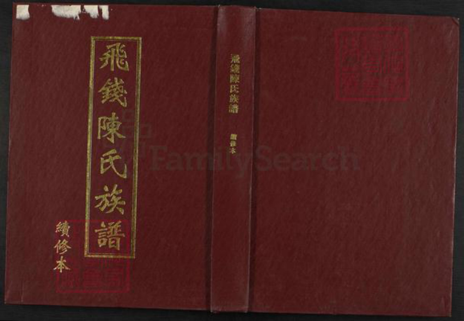福建省莆田市仙游县陈氏族谱-飞钱陈氏族谱.pdf电子版插图