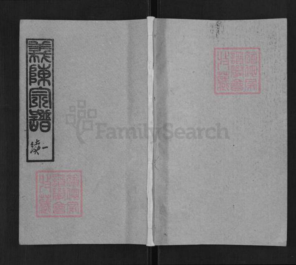 湖北省黄冈市黄州区陈氏旌义堂族谱-陈氏宗谱.pdf电子版插图