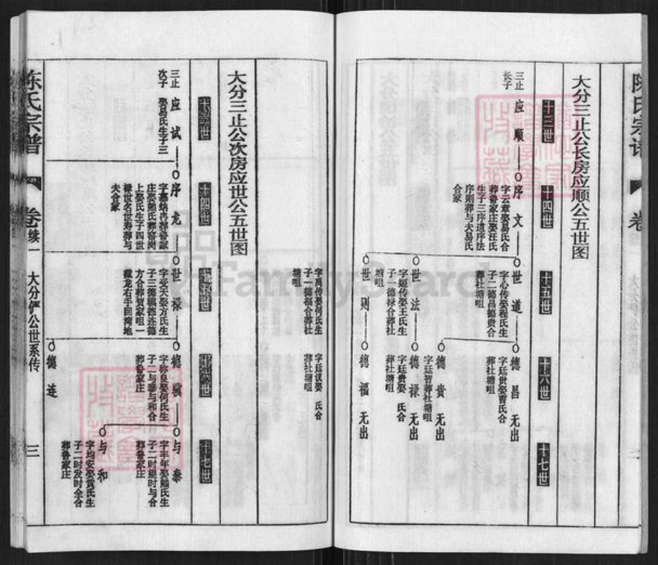 湖北省黄冈市黄州区陈氏旌义堂族谱-陈氏宗谱.pdf电子版插图3