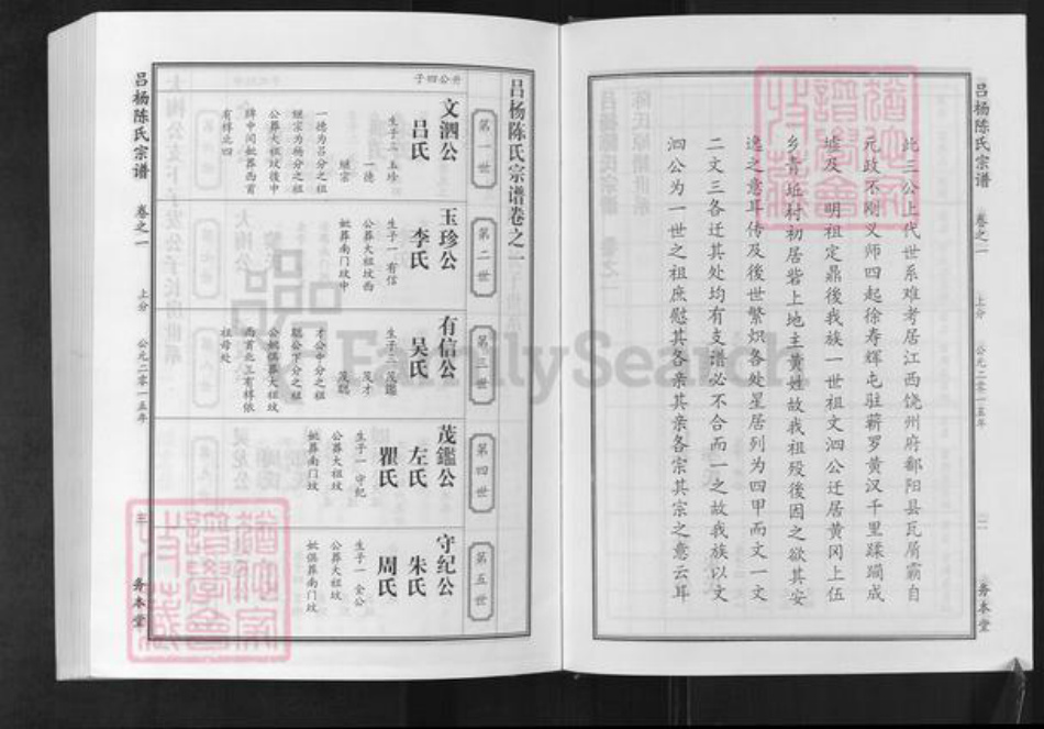 湖北省武汉市新洲区陈氏务本堂族谱-吕杨陈氏宗谱.pdf电子版插图4