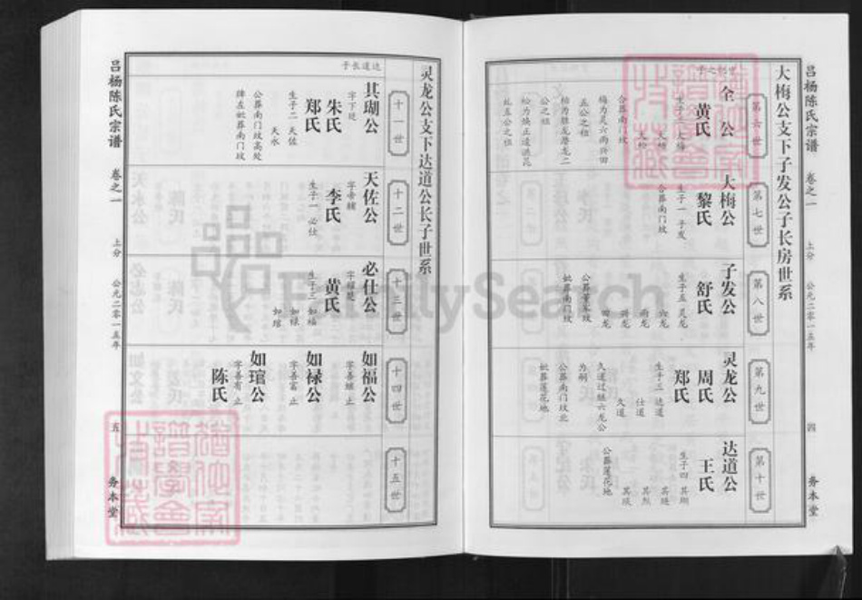 湖北省武汉市新洲区陈氏务本堂族谱-吕杨陈氏宗谱.pdf电子版插图5