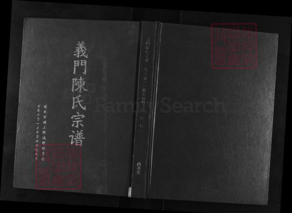 湖北省武汉市新洲区陈氏德星堂族谱-义门陈氏宗谱.pdf电子版插图