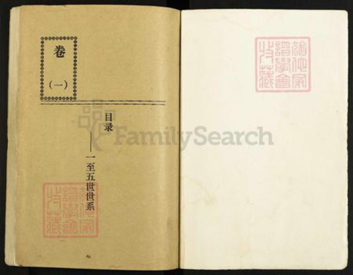 江西省赣州市龙南县南亨乡陈氏颖川堂族谱-陈氏族谱.pdf电子版插图1