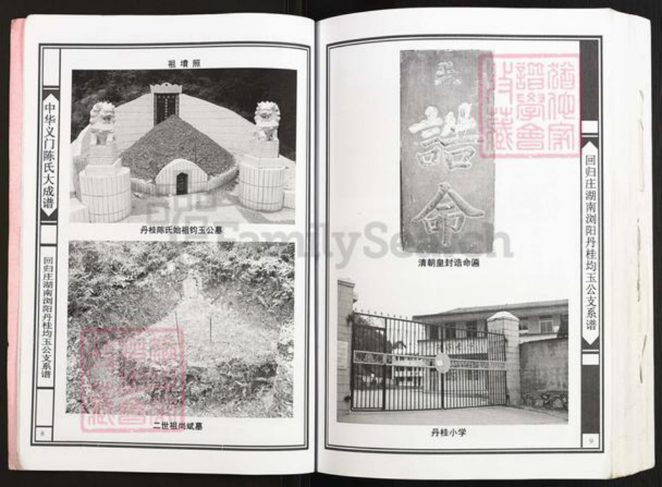 湖南省长沙市浏阳市金刚镇陈氏义门堂族谱-中华义门陈氏大成谱.回归庄湖南浏阳丹桂均玉公支系谱.pdf电子版插图5