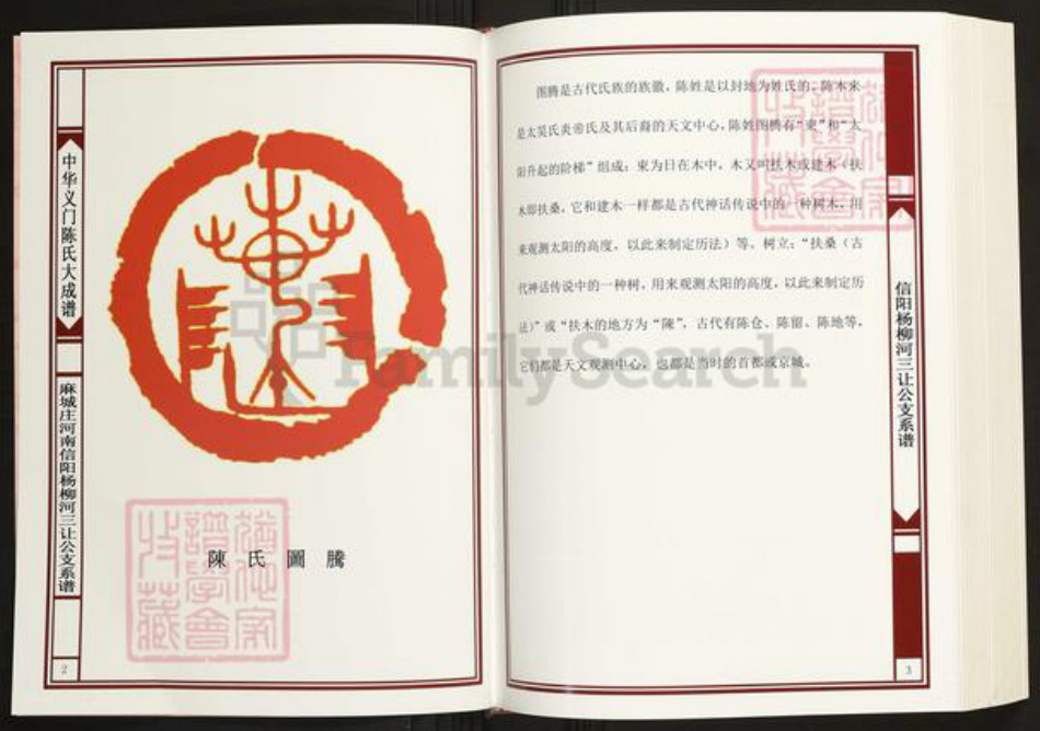 河南省信阳市陈氏族谱-中华义门陈氏大成谱麻城庄河南信阳柳河三让公支系谱.pdf电子版插图2