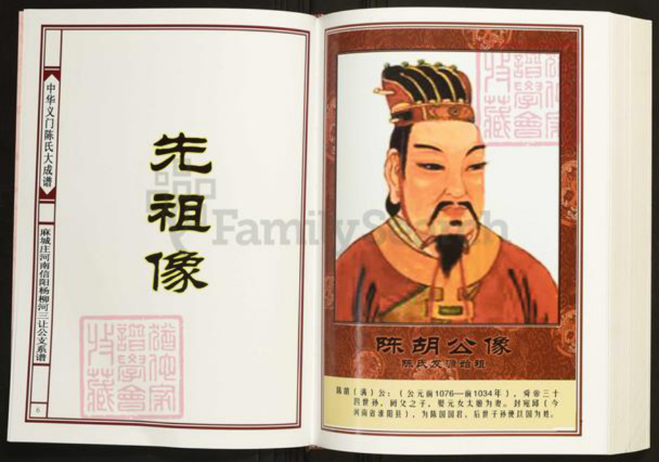 河南省信阳市陈氏族谱-中华义门陈氏大成谱麻城庄河南信阳柳河三让公支系谱.pdf电子版插图4