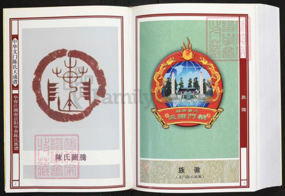 湖南省岳阳市华容县陈氏义门堂族谱-中华义门陈氏大成谱.华容庄湖南岳阳华容陈氏族谱.pdf电子版插图2