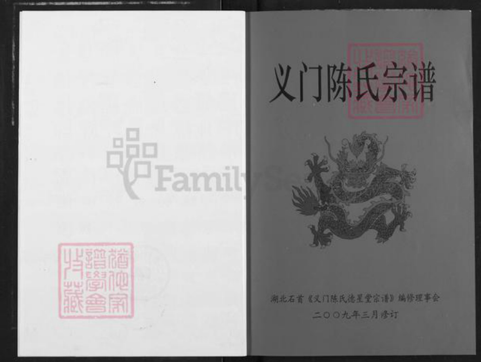 湖北省荆州市石首市新厂镇陈氏德星堂族谱-义门陈氏宗谱.pdf电子版插图3