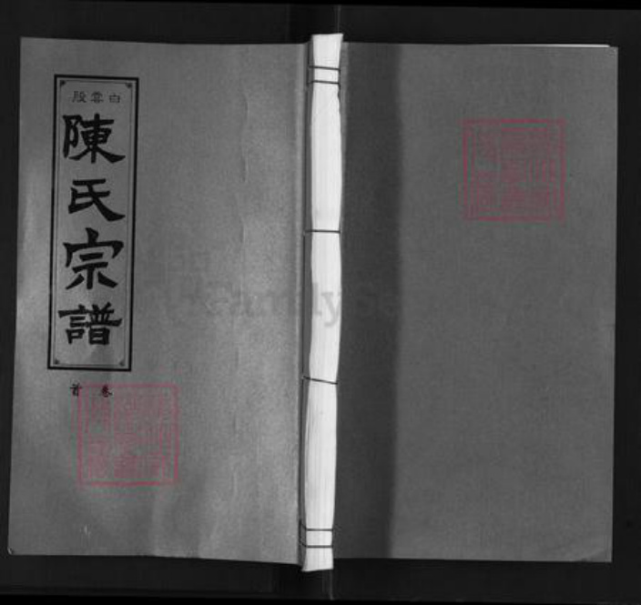 安徽省铜陵市枞阳县白梅乡陈氏星聚堂族谱-白云股陈氏宗谱.pdf电子版插图