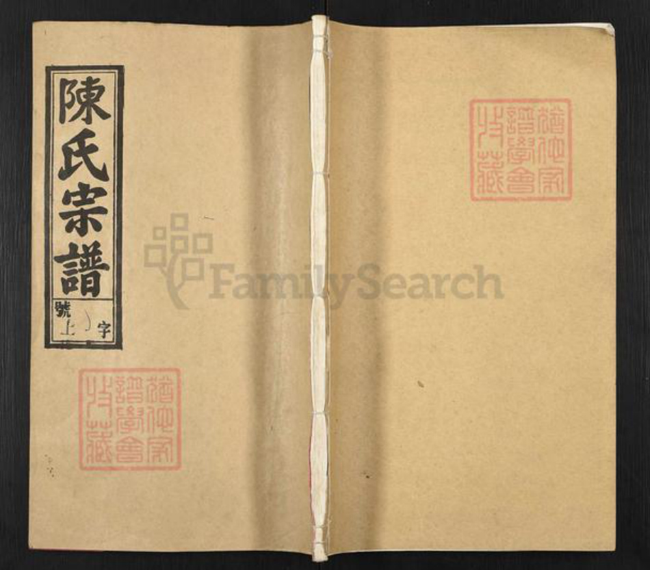安徽省安庆市怀宁县清河乡陈氏敦睦堂族谱-陈氏宗谱.pdf电子版插图