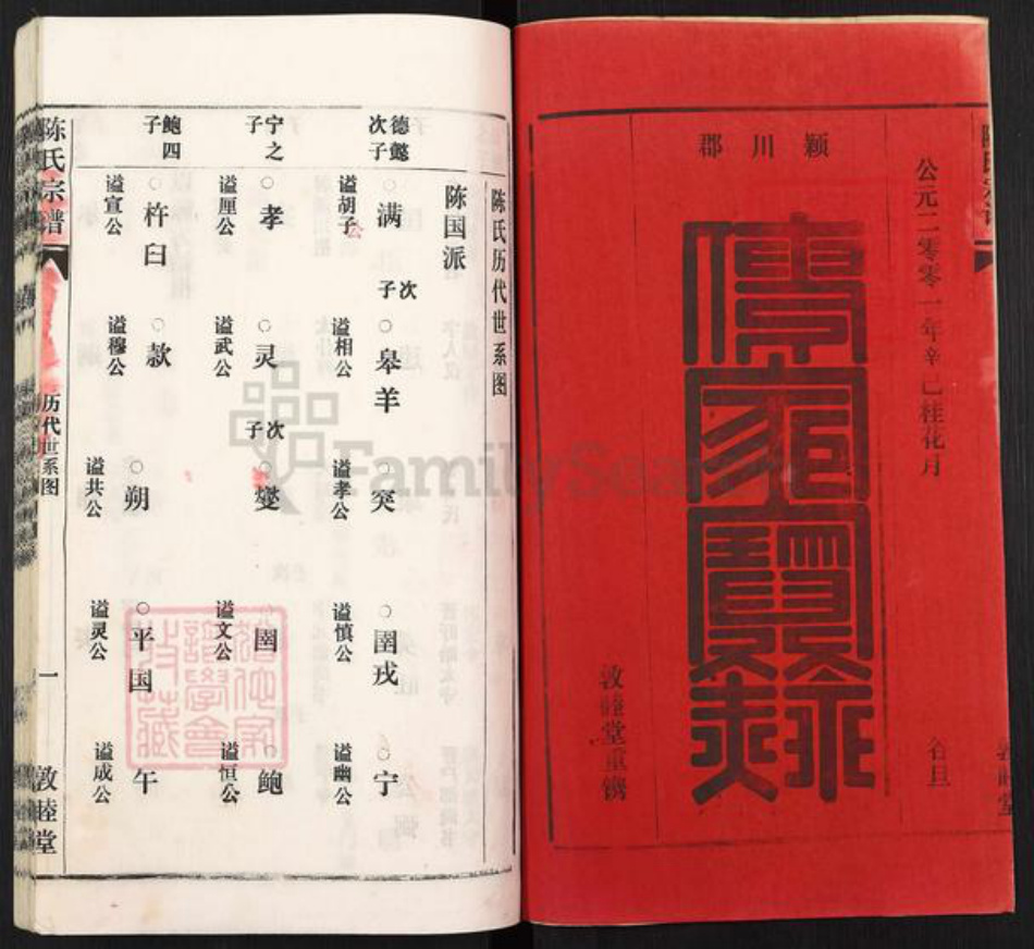 安徽省安庆市怀宁县清河乡陈氏敦睦堂族谱-陈氏宗谱.pdf电子版插图2