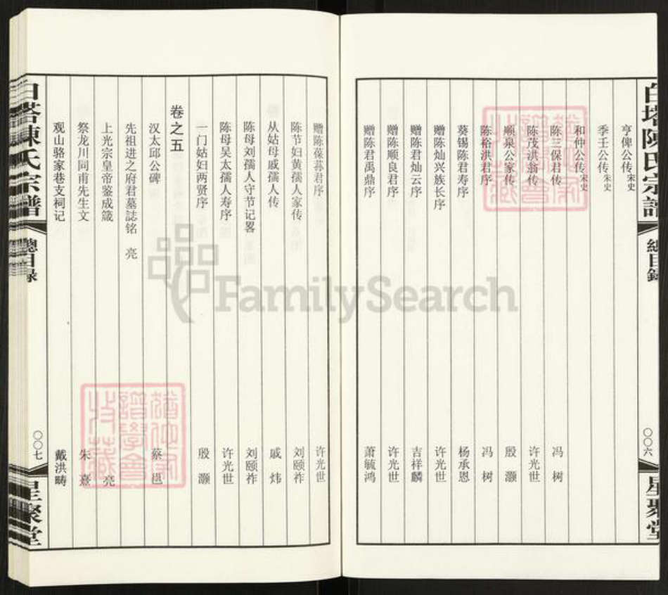 江苏省常州市江苏省常州市天宁区郑陆镇陈；陈氏星聚堂族谱-白塔陈氏宗谱.pdf电子版插图5
