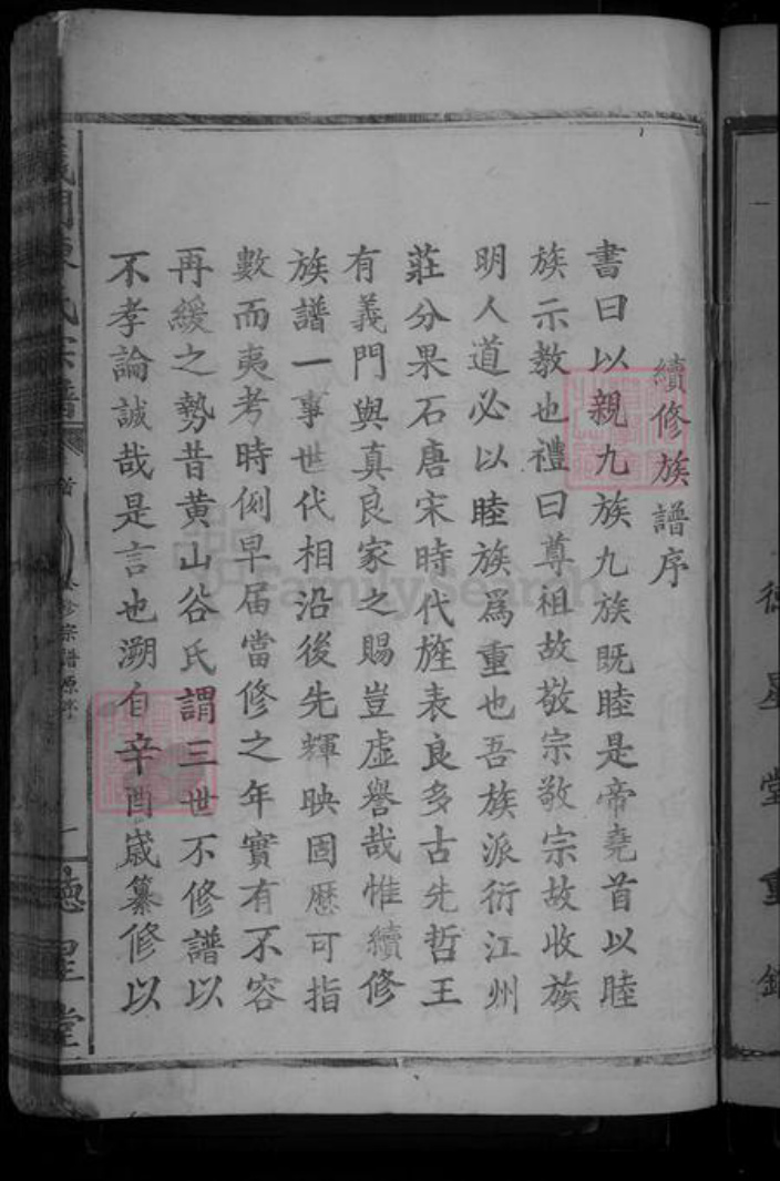 湖北省黄石市大冶市陈氏族谱-义门陈氏宗谱 [不分卷].pdf电子版插图3