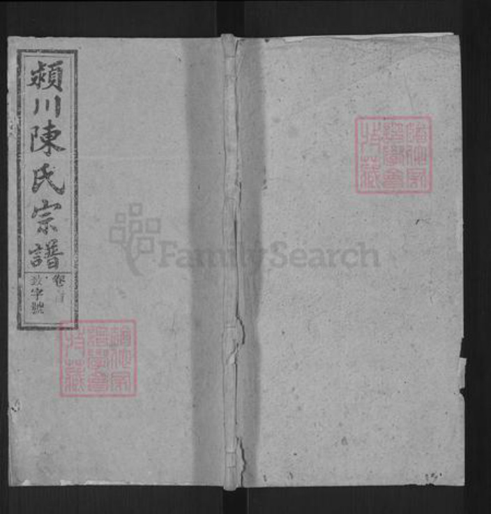 安徽省安庆市桐城市陈氏敦义堂族谱-颕川陈氏宗谱.pdf电子版插图