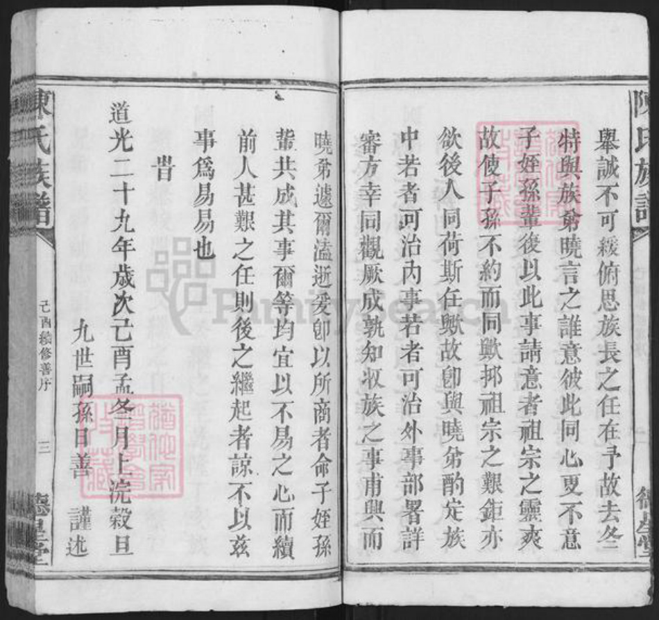 湖南省长沙市浏阳市沙市镇陈氏德星堂族谱-清浏陈氏族谱.pdf电子版插图3