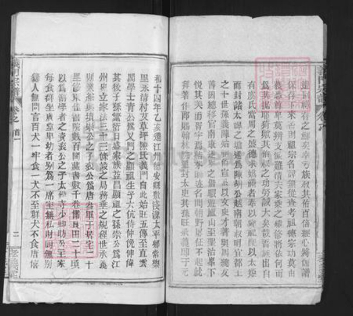 湖北省黄冈市蕲春县横车镇陈氏孝义堂族谱-义门陈氏宗谱.pdf电子版插图2