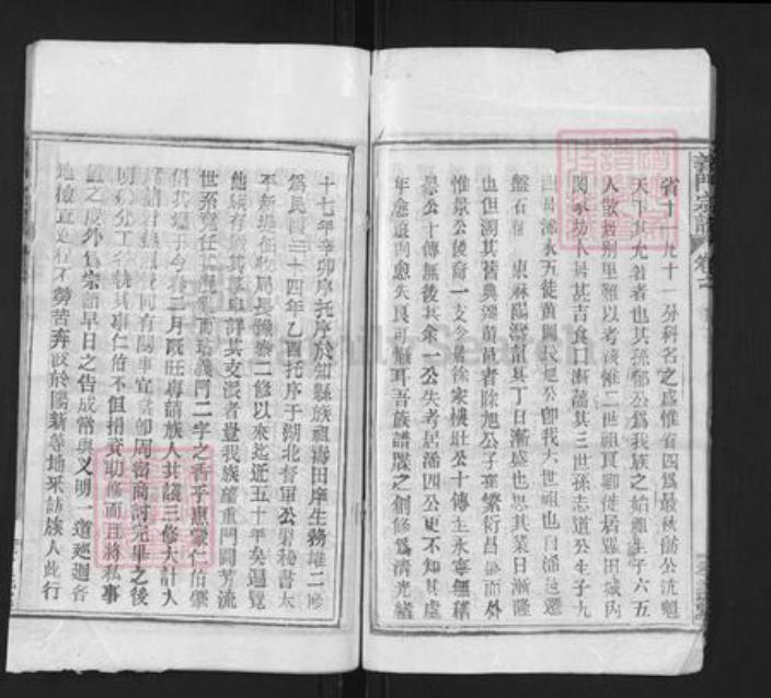 湖北省黄冈市蕲春县横车镇陈氏孝义堂族谱-义门陈氏宗谱.pdf电子版插图4