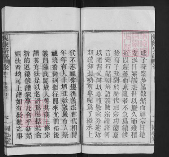 湖北省武汉市新洲区陈氏同心堂族谱-义陈宗谱.pdf电子版插图3 湖北省武汉市新洲区陈氏同心堂族谱-义陈宗谱.pdf电子版插图3