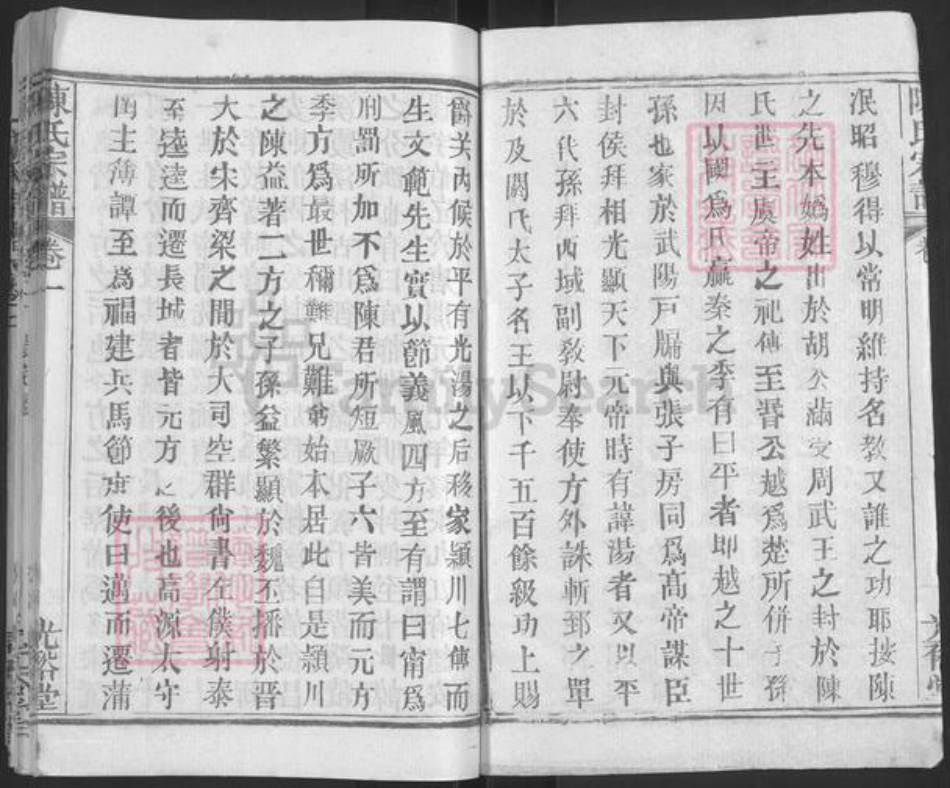 湖北省武汉市新洲区陈氏光裕堂族谱-陈氏宗谱.pdf电子版插图2