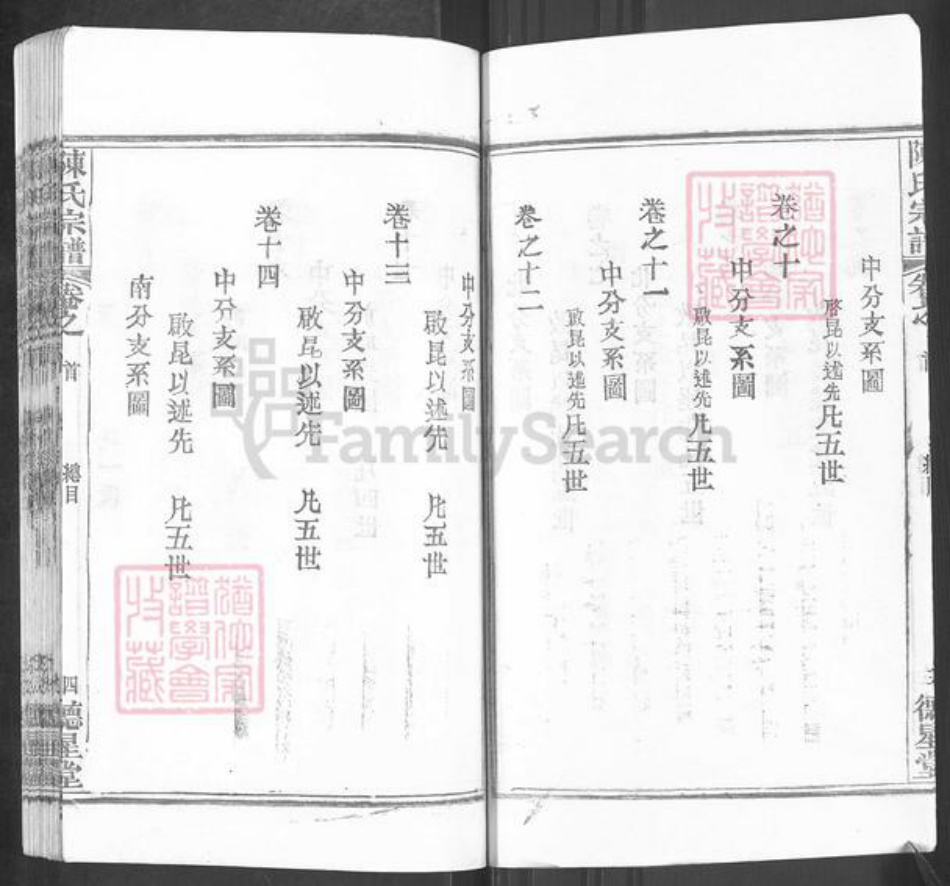 湖北省武汉市新洲区陈氏德星堂族谱-陈氏宗谱.pdf电子版插图4