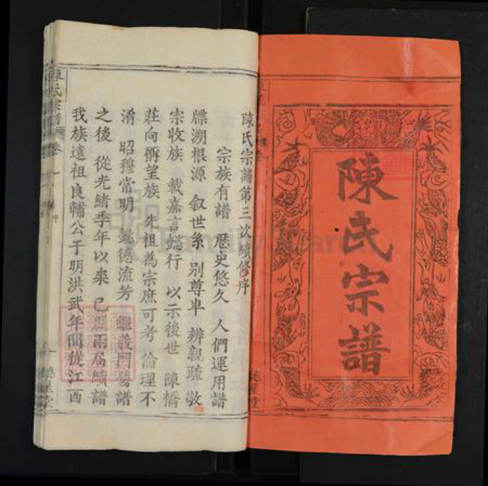 湖北省武汉市新洲区陈氏德星堂族谱-陈氏宗谱.pdf电子版插图1