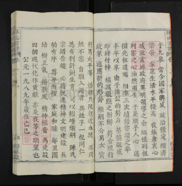 湖北省武汉市新洲区陈氏德星堂族谱-陈氏宗谱.pdf电子版插图3