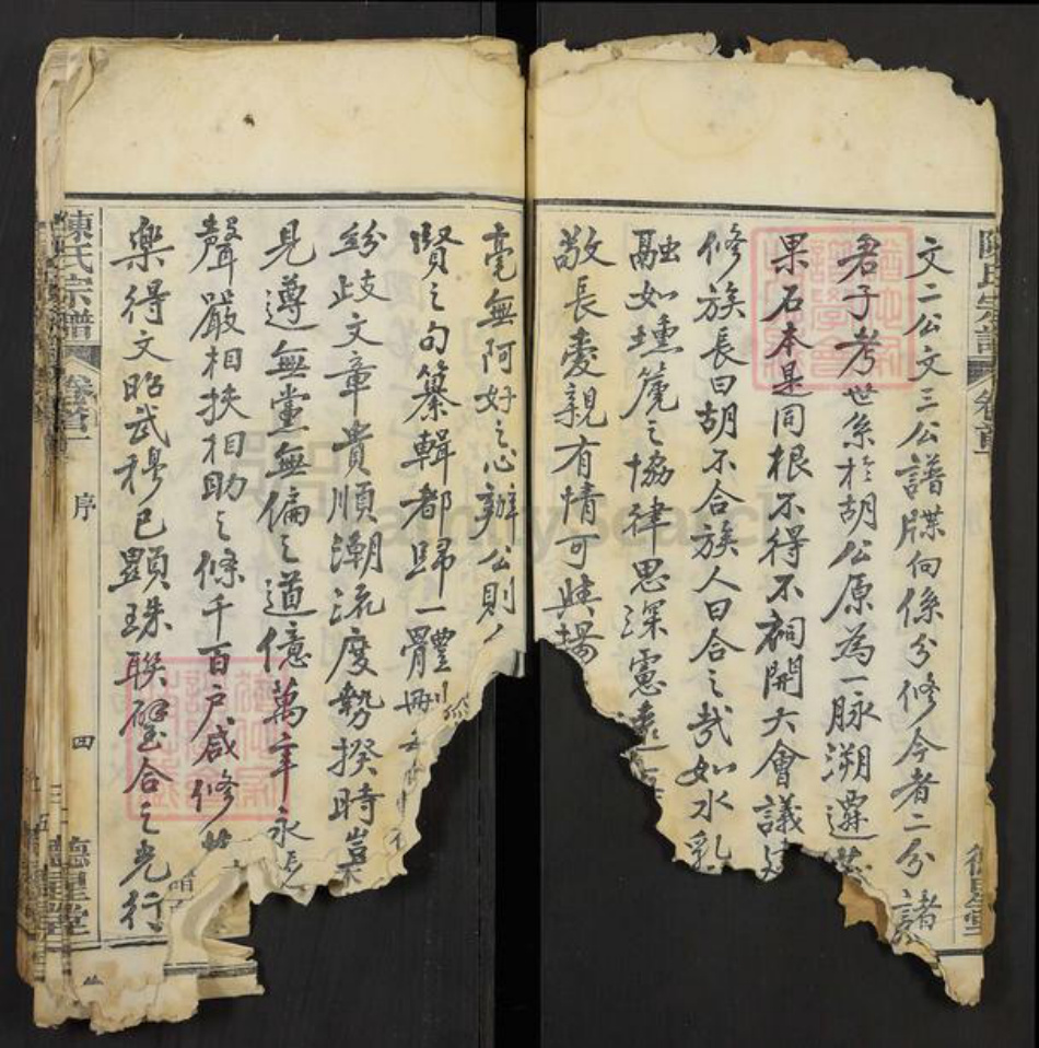 湖北省黄冈市陈氏德星堂族谱-陈氏宗谱.pdf电子版插图5