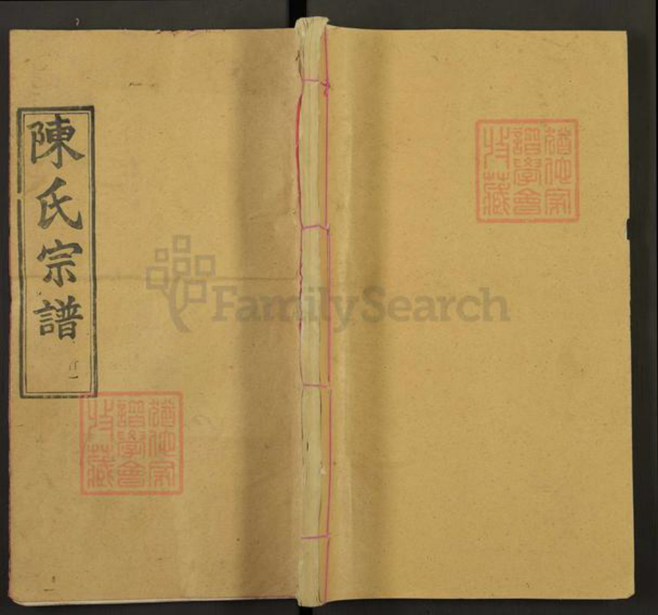 湖北省武汉市新洲区陈氏追远堂族谱-陈氏宗谱.pdf电子版插图