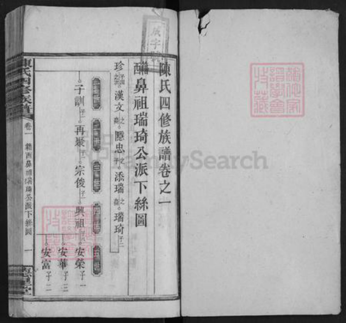 湖南省湘潭市湘乡市湘乡陈氏德星堂族谱-陈氏四修族谱.pdf电子版插图1 湖南省湘潭市湘乡市湘乡陈氏德星堂族谱-陈氏四修族谱.pdf电子版插图1