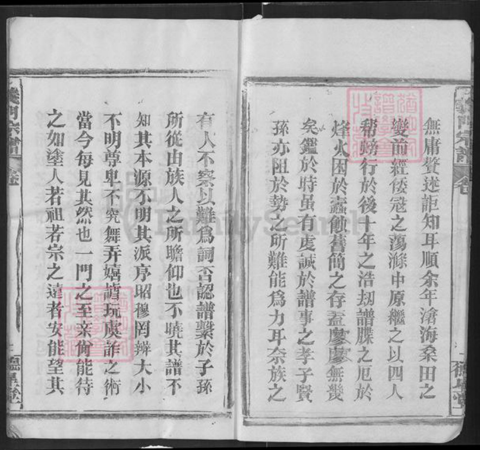 湖北省黄冈市麻城市陈氏德星堂族谱-义门陈氏宗谱.pdf电子版插图5