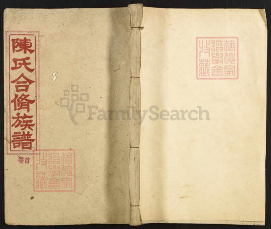 湖南省娄底市新化县西河镇陈氏星聚堂族谱-陈氏合修族谱.pdf电子版