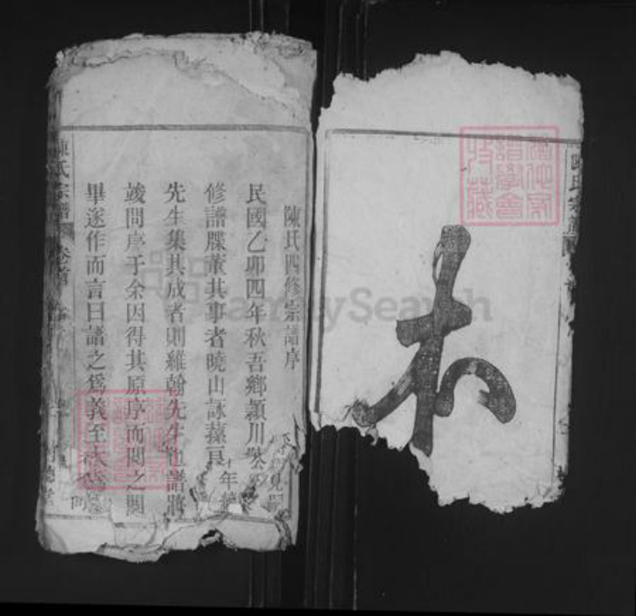 安徽省安庆市桐城市陈氏树德堂族谱-义门陈氏宗谱.pdf电子版插图2