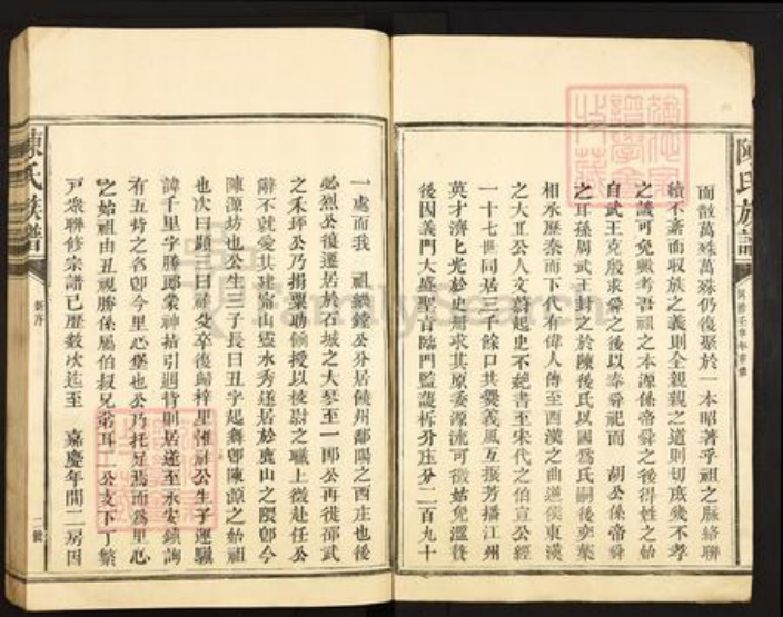 福建省三明市建宁县里心镇陈氏族谱-陈氏族谱.pdf电子版插图2