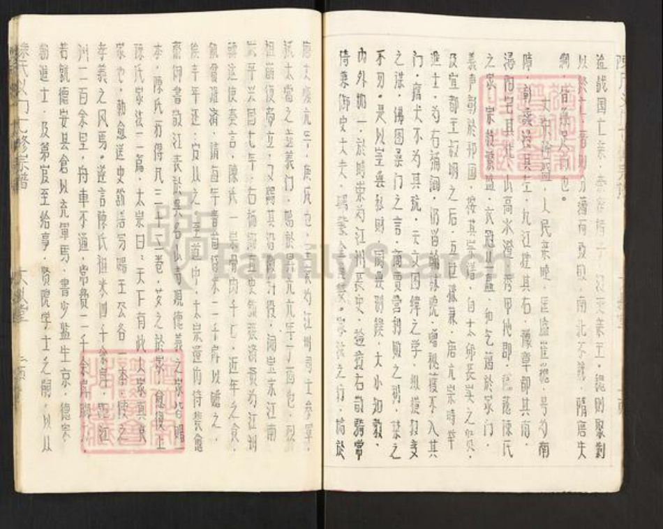 湖北省黄冈市蕲春县大同镇陈氏大义堂族谱-陈氏义门宗谱.pdf电子版插图4