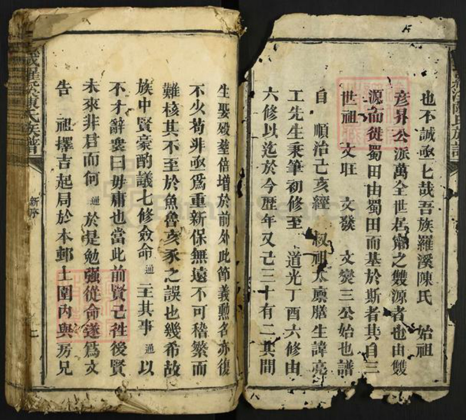 江西省赣州市石城县小松镇陈氏族谱-石城罗溪陈氏族谱.pdf电子版插图1