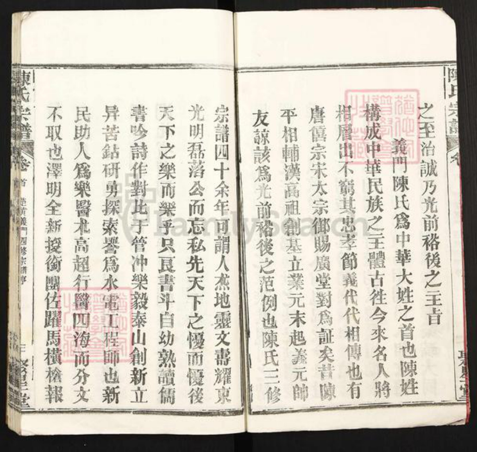 湖北省黄冈市黄州区陈氏聚星堂族谱-陈氏宗谱.pdf电子版插图3