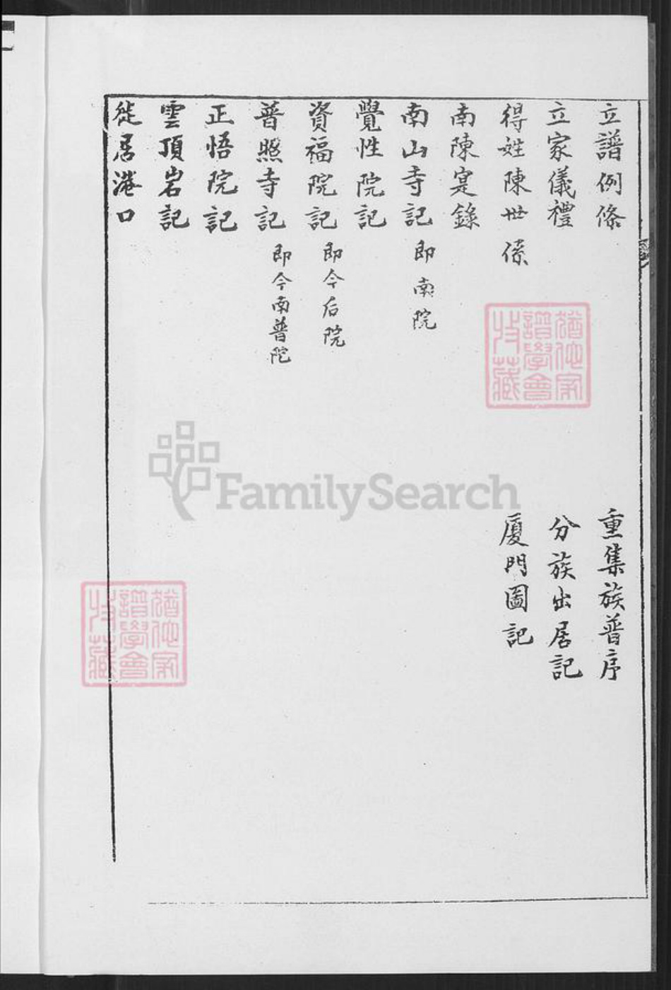 福建省厦门市陈氏石兰堂族谱-颖川陈氏族谱集成.pdf电子版插图2