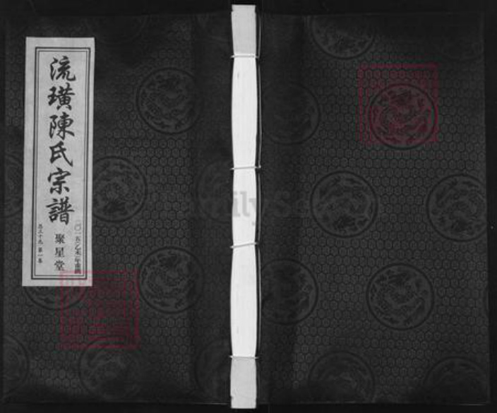 江苏省无锡市江阴市徐霞客镇陈氏聚星堂族谱-流璜陈氏宗谱.pdf电子版插图