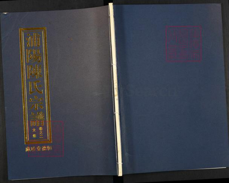 浙江省金华市浦江县陈氏恒德堂族谱-浦阳岩头陈氏宗谱.pdf电子版插图