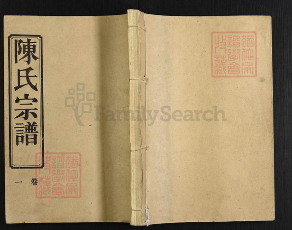 湖北省仙桃市沔城回族镇陈氏义门堂族谱-陈氏宗谱.pdf电子版