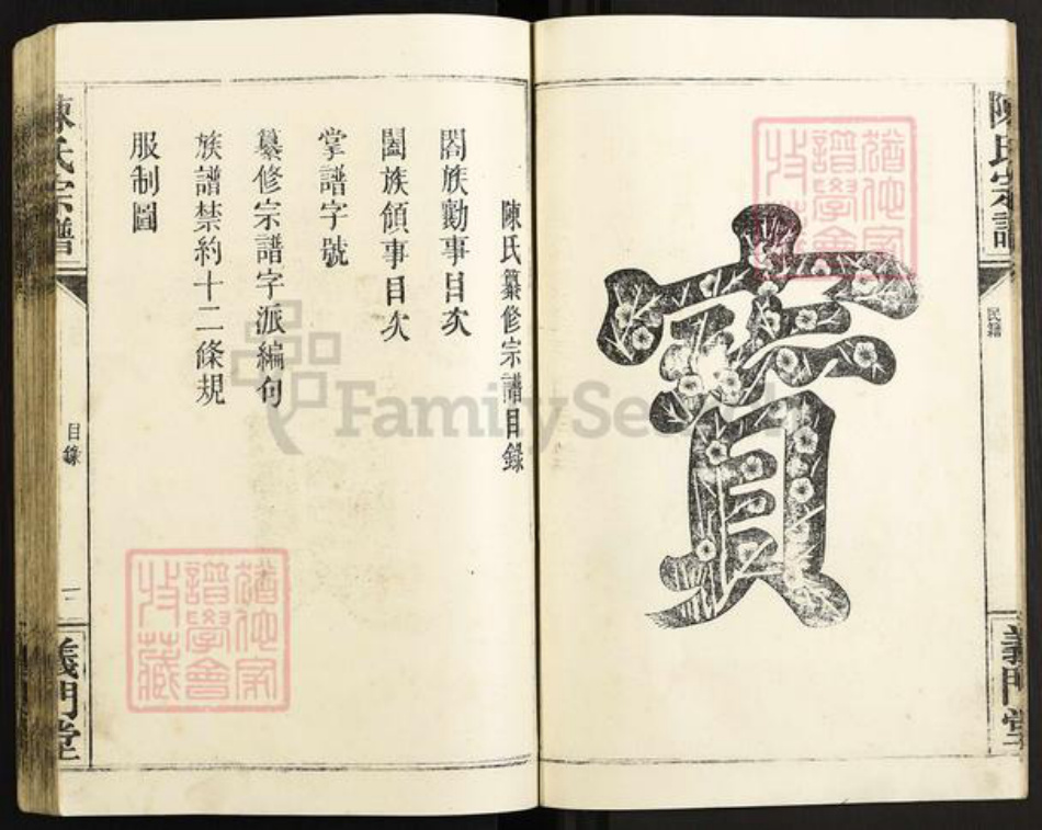 湖北省仙桃市沔城回族镇陈氏义门堂族谱-陈氏宗谱.pdf电子版插图4