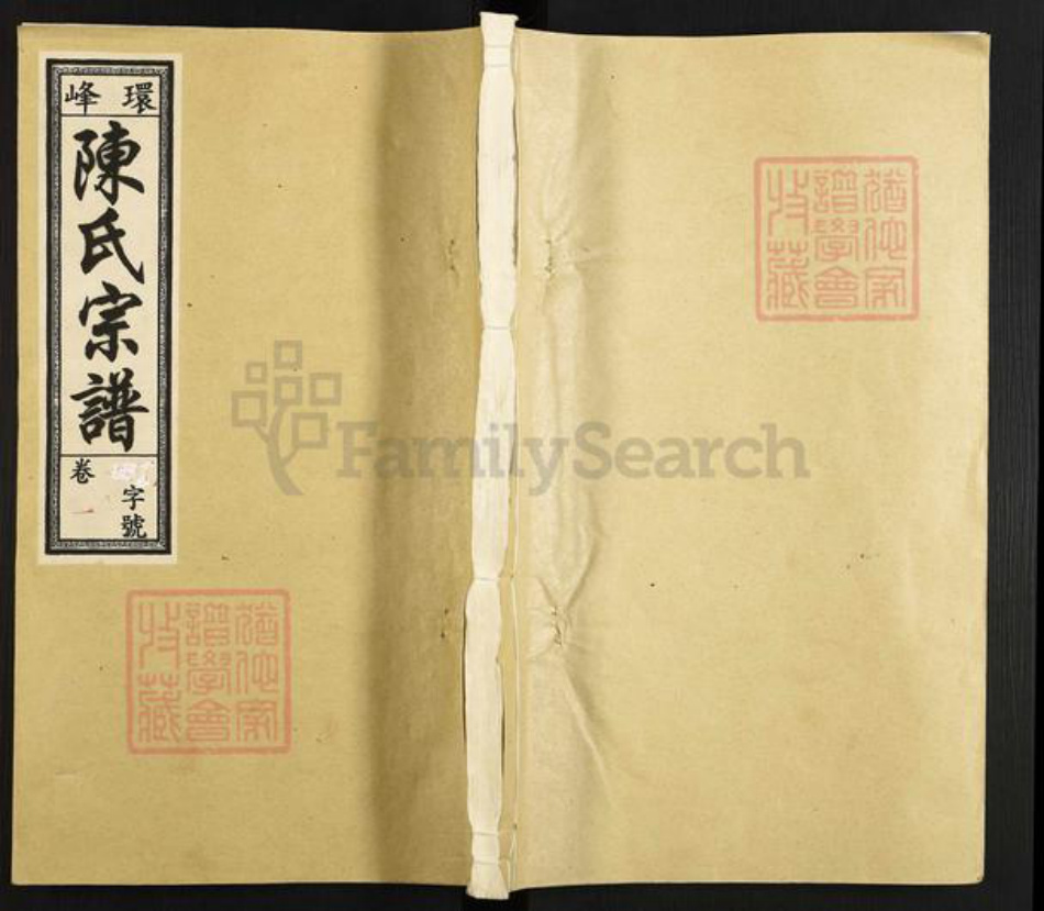 安徽省马鞍山市含山县陈氏义门堂族谱-环峰陈氏宗谱.pdf电子版插图