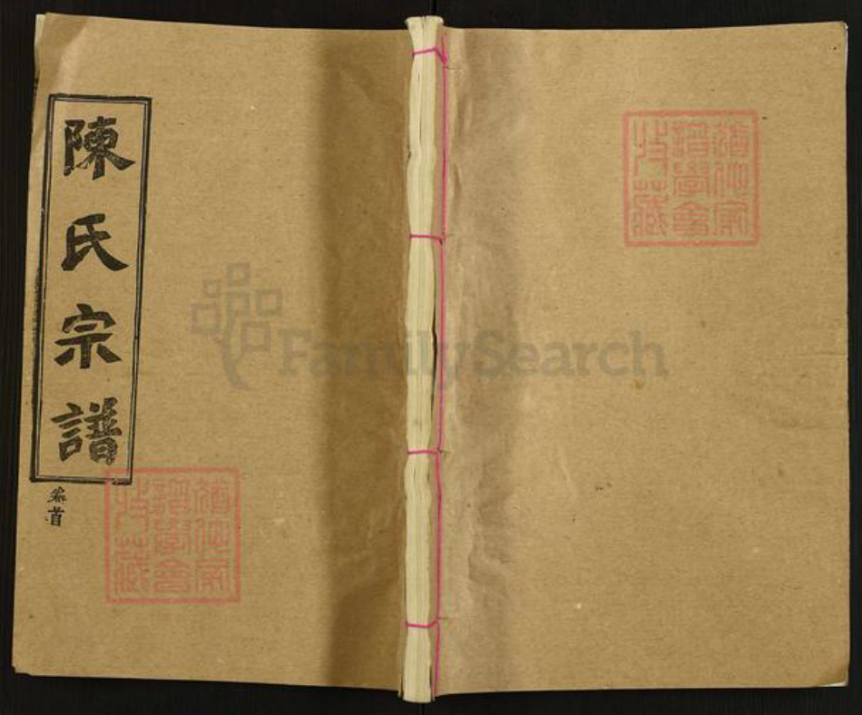 湖北省武汉市黄陂区黄陂陈氏义门堂族谱-陈氏宗谱.pdf电子版插图