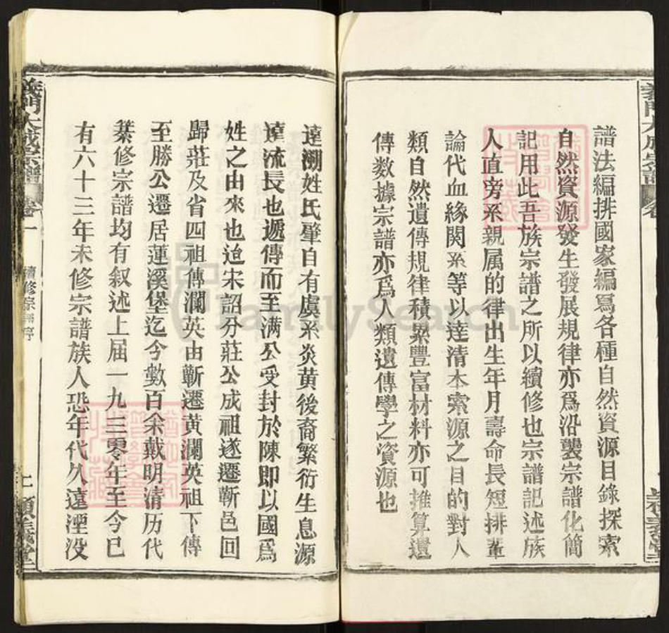 湖北省黄冈市蕲春县刘河镇陈氏颖义堂族谱-义门陈氏宗谱.pdf电子版插图3